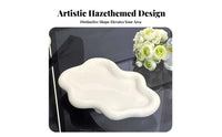 Sky Trinket Dish artistic Decor NimbusShaped Plate Elegant Design for Desktop