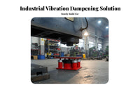 Noise Reduction Machinery Anti-Vibration Mount Long-Lasting Heavy Duty Shock Absorber Easy Installation Air Coil Vibration Damper Low Maintenance for Engineers, Factory Owners, Technicians, HVAC Units, Motors, Machine Rooms, Factories