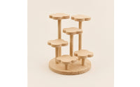 Wooden Display Stand Stable Tabletop Riser Sturdy for Collectors