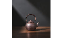Copper Tea Kettle Thickened Hammered Copper Kettle Decorative Teapot with Lid for Home