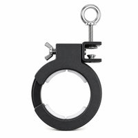 Anti-Drop Pulley with Clamp Bracket Adjustable Cable Guide Pulley Industrial Smooth-Rolling for Installers