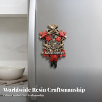 Resin Landmark Collectible Tourist Souvenir Fridge Ideal Gift House Decoration for Trip Ers, Collectors, Home Decor, Office, Whiteboard