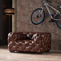 Traditional look Chesterfield Sofa Deep Button Tufting Chesterfield Settee traditional Design Couch Rolled Arms for Homeowners, Interior Designers, Business Owners, Living Room, Villa, Lounge, Hotel Lobby