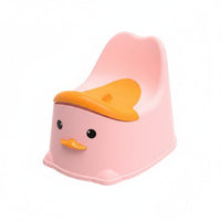 Easy to Clean Cartoon Training Potty Removable Bowl Kids Potty Chair Non-Slip Base for Toddlers, Girls
