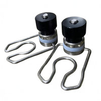 Helmet Attachment Fitting Wire Clip fastener Helmet Buckle Screw Top Knurled Buckle Hardware