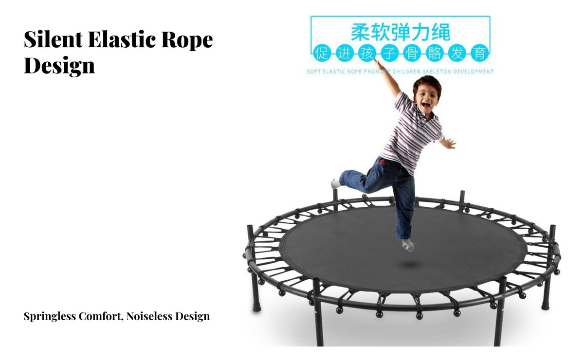 Trampolines Jumping Mat 55 Inch Replacement Spring Mat Tear Resistant for Young Children, Indoor, Playroom