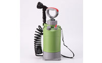 Portable Manual Backpack Sprayer Handheld Backpack Sprayer with Coiled Hose Versatile Sturdy for Campers, Camping