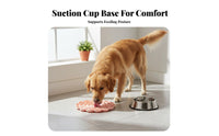 Silicone Slow Feeder Mat Safe Suction Cup Lick Mat Easy to Clean for Dogs