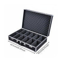 Large Capacity Graded Card Storage Box Removable Dividers Graded Card Storage Case Shock Resistant Resistant Slab Case Padded Interior for Collectors, Tournament, Travel