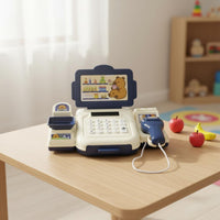 Toy Currency Register Credit Card Payment Device Toy Supermarket Register