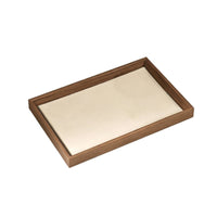 Walnut Display Tray Minimalist Design Wooden Jewelry Tray Handmade Household Storage for Shop Owners, Boutique, Craft Fair