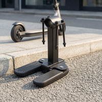 Anti-Slip Motorcycle Footrest with Mounting Bracket Textured Folding Footrest Compact Footrests Metal for Motorcyclists, Motorcycles