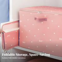 textile Quilt Bag cleanable Foldable textile Bag Large Capacity for Renters, Adults