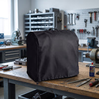 Bench Grinder Cover Dustproof Bench Grinder Dust Cover Waterproof Weatherproof for Woodworkers, Workshop, Garage