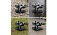 Stable Side Stand Heightening Adjuster Long-Lasting Kickstand Extension Strong Side Stand Foot Enlarger Safe for Outdoor Parking