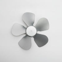 Impeller-Style Metal Fan Blade Curved Replacement Fan Blade Easy to Install Long-Lasting for Ventilation