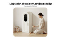 Large Capacity Multi-Compartment Storage Unit Space Capsule Theme Modular Feeding Station Sturdy Construction Baby Organizer Materials for Newborns, Toddlers, New Parents, Playroom, Bedroom