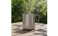 Coffee Foaming Pitcher 600ml Milk Foaming Pitcher 20 Ounce Jug for Baristas