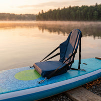 Kayak Seat with Back Support Padded Boat Seat with Back Support Adjustable for Kayakers, Paddlers, Kayaking