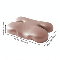 Memory Foam Pillow Zero Pressure Sleep Accessory Face Friendly Bedding for Students