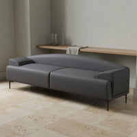Multi-Purpose Bed End Bench with Backrest Comfortable Sponge Filling Minimalist Bedroom Bench Wear Resistant Home Furniture for Entryway, Cloakroom, Living Room