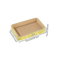 Open Top Cat Scratching Bed Lounge Wear Resistant Scratch Lounge Easy to Clean Cat Scratcher Box Modern Design