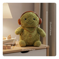 Turtle Stuffed Toy with Headphones  Soft Headphone Turtle Stuffed Animal Original Design for Playroom