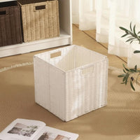 Stackable kids' Bin with Lid Sturdy Construction foldable Toy Chest for Girls