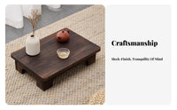 Tatami Tea Table Traditional Tatami Firm Table Floor for Window Seat