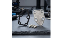 Petrol Pump Block-off Plate with Gasket Aluminum Petrol Pump Block-off Plate Billet-Style