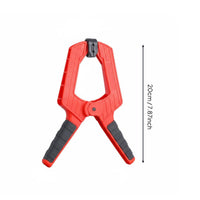 6 Inch Spring Clamp High Hardness Heavy Duty A-Clamp Adjustable Rotating Clamping Faces Carpentry Clip for Woodworkers, DIY Enthusiasts, Workshop