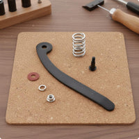 Replacement Part Electric Guitar Tremolo Bar with Coil Kit Tremolo Arm Easy to Install Whammy Bar Long-Lasting