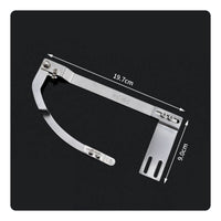 Neckline Sewing Attachment Curved Arm Placket Sewing Attachment Slotted Mount