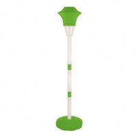 Electric Street Lamp Bubble Machine Battery Powered Lantern Bubble Toy Weighted Base