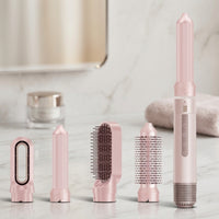 Interchangeable Hair Dryer with Attachments Versatile Hair Styling Set with Attachments Salon-Quality Multi-Styler Detachable for Women, Travelers, Home