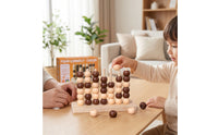 Four in a Row Game Tabletop 4 in a Row Game Compact Classic for Families, Home, Desktop