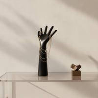 Resin Mannequin Hand Jewelry Organizer Stand Smooth Hand Jewelry Display Holder Modern Minimalist for Jewelers, Collectors, Photo Shoots