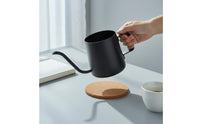Brew over Coffee Kettle Precise Flow Control Brew-over Coffee Kettle Hanging Ear Brew Pot Ergonomic Handle Thin Spout Water Pot