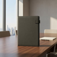 Portfolio with Notepad Professional Business Portfolio Document Folder Hardwearing Conference Folder Multi-Functional
