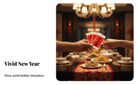 2026 New Year hanging decor, assorted designs.