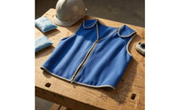 Sleeveless Cooling Vest Smooth Material Cooling Vest Lightweight Apparel for over Clothing