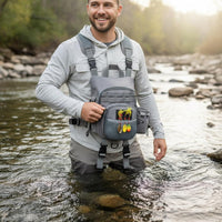 Fishing Chest Pack Quick Reach Fishing Storage Bag Outdoor Gear Adjustable Straps Portable for Anglers