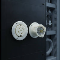 120/208V NEMA L21-30 Receptacle Heavy-Duty Locking Receptacle with Screw Terminals UL Listed Locking Outlet 3-Phase for Electricians, Contractors, Power Distribution Boxes, Generators, Stage Lighting
