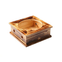 Korean Stone Pot Stand Raised Bamboo Pot Stand Solid Wood for Home Cooks
