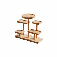 Multitier Design Tiered desert plant Rack Mobile with casters Tiered Plant Display Desktop accommodating Household Organizer Space-Saving for Home Decorators, Office Workers, Gift Givers, Balcony, Windowsill, desktop surface, Living Room
