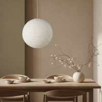 Round Pendant Lampshade Linen-Like Pendant Lampshade Hanging Lamp Shade Ivory Lighting Woven for Living Room, Bedroom