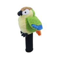 Soft Golf Club Cover with Cartoon Bird Knitted Course Wood Headcover Padded Course Wood Cover Shielding for Adults