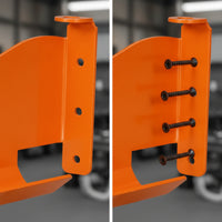 Heavy Duty Chainsaw Holder Orange Chainsaw Hanger Compact Sturdy for Homeowners, Gardeners