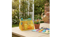 Zippered Beach Toy Set Carrying Handles Sandcastle Building Kit Portable Mesh Storage Bag Set Outdoor