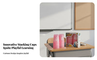 Hand-Eye Coordination Training Speed Stacking Cups Develops Dexterity Competition Stacking Cups Improves Concentration for Competitors, Home